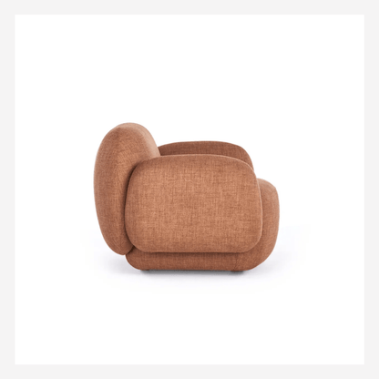 Harper Accent Chair & Ottoman - Luxus Maison