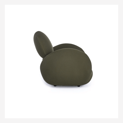 Orbe Accent Chair & Ottoman - Luxus Maison