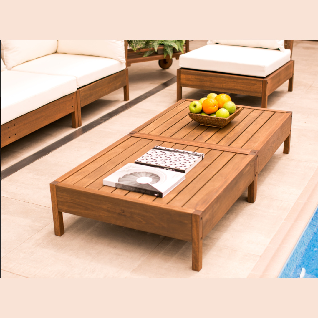 Grass Indoor & Outdoor Ottoman Coffee Table