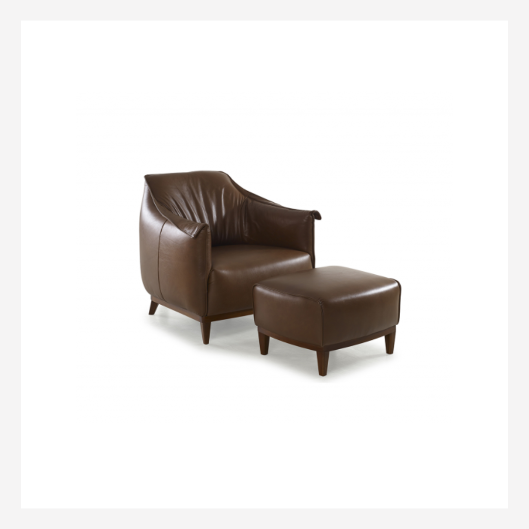 Form Accent Chair & Ottoman