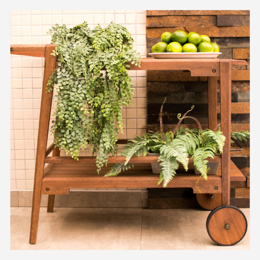 Otero Indoor & Outdoor Bar Cart