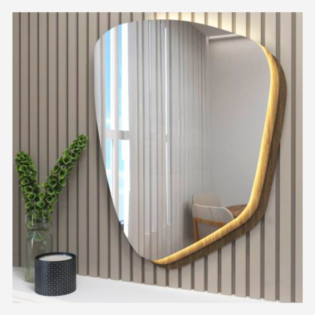 Orbis Collection Iris LED Mirror