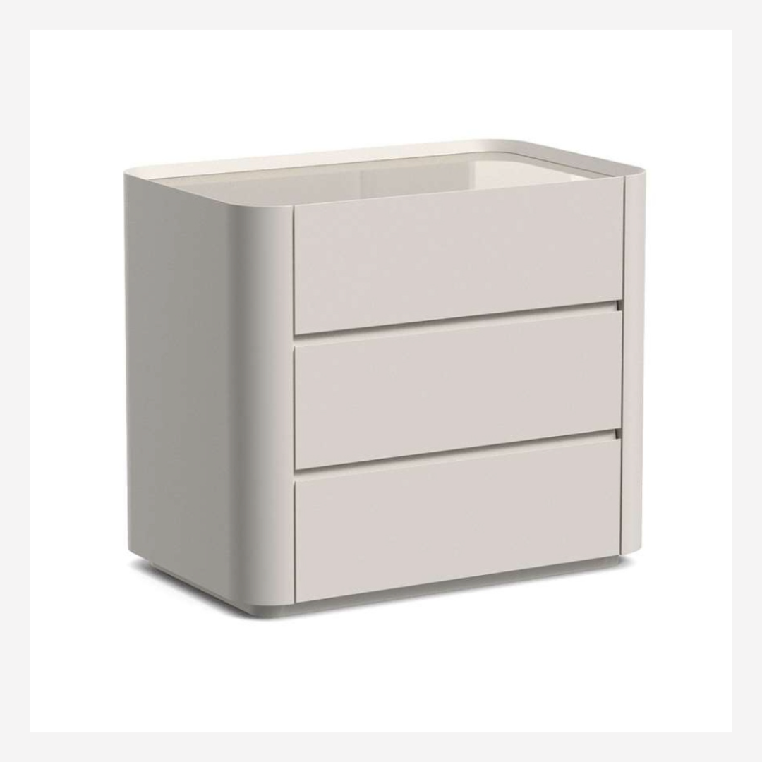 Paris Nightstand 3 Drawers