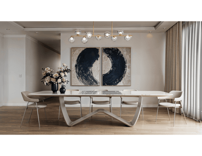 Wave Dining Table - Luxus Maison