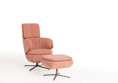 Beca Accent Chair & Ottoman