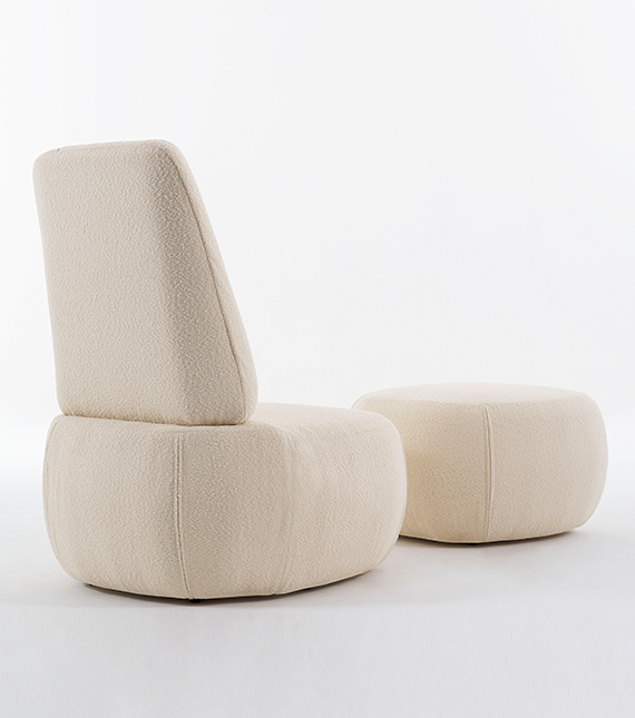 Buda Accent Chair & Ottoman