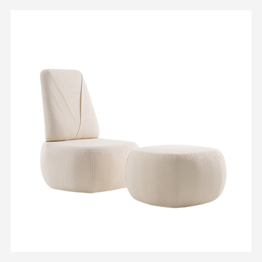 Buda Accent Chair & Ottoman