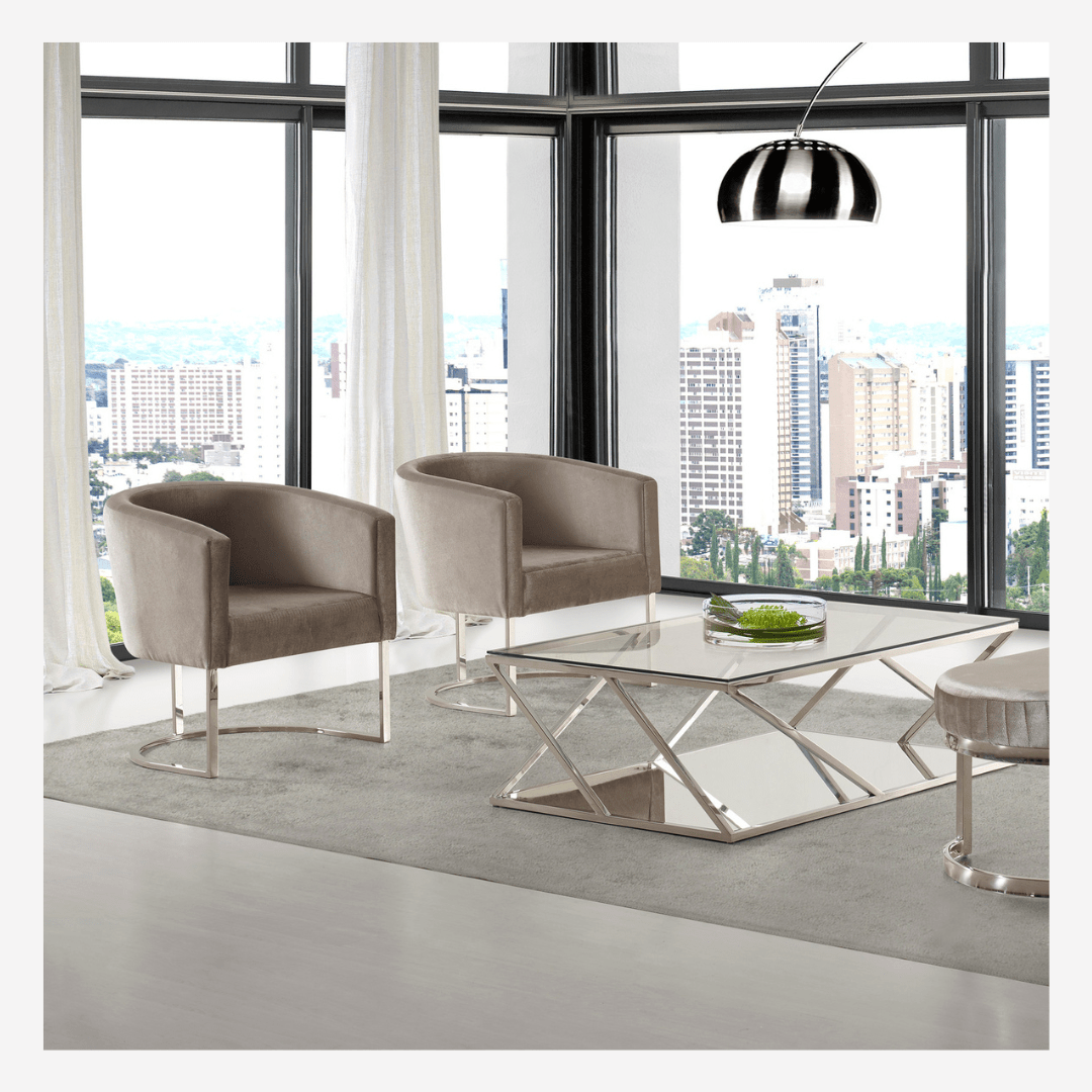 Dominique Accent Chair - LUXUS MAISON