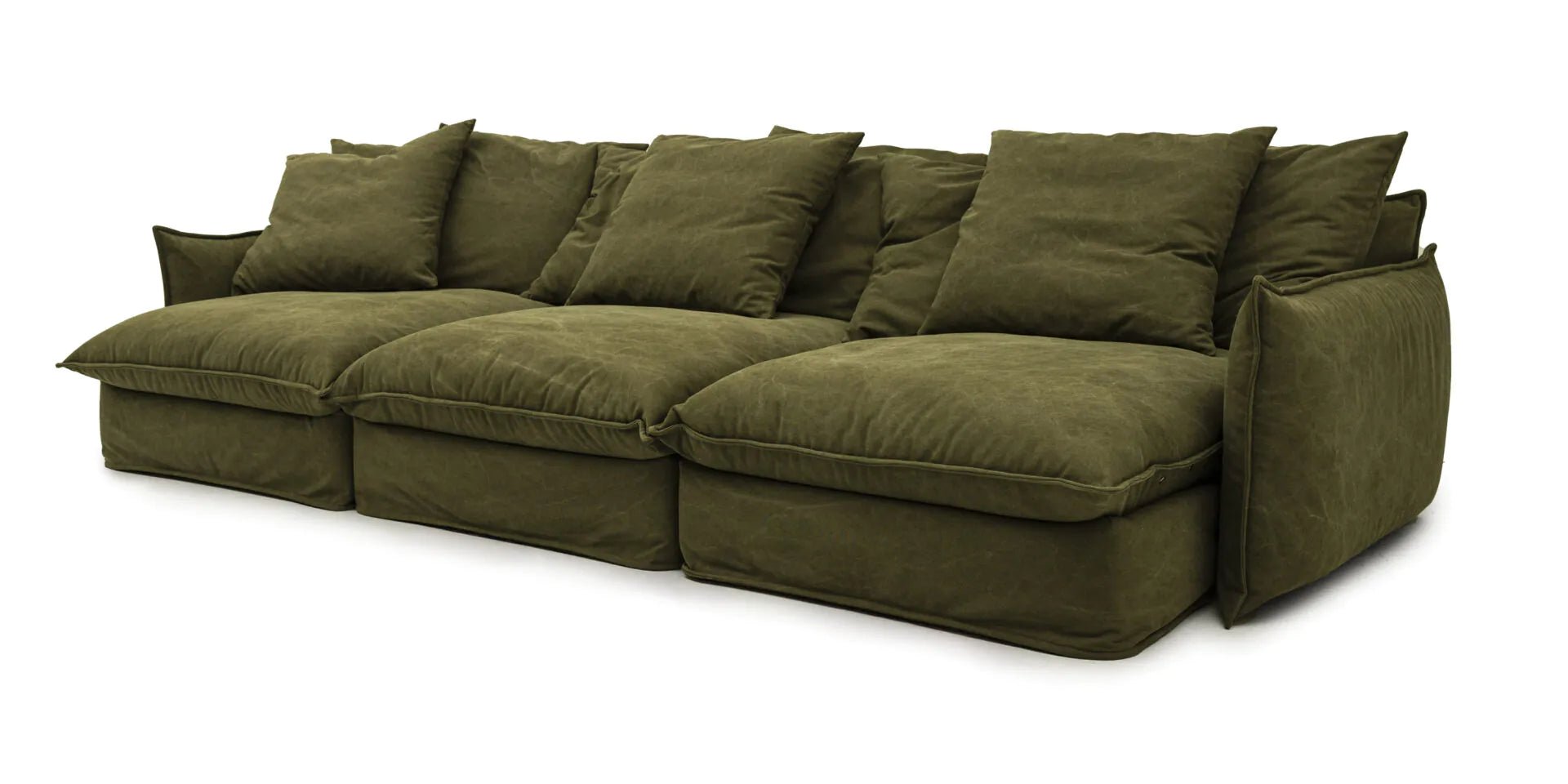 Navy Cozy Comfort Sofa - LUXUS MAISON