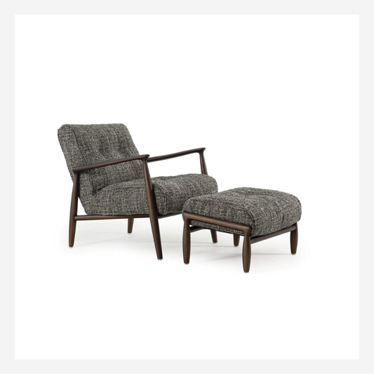 Santé Accent Chair & Ottoman