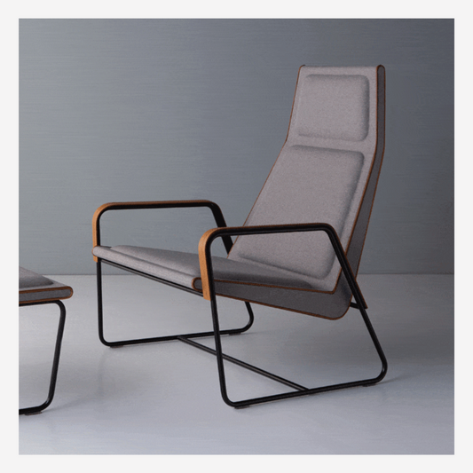 Vogue Accent Chair & Ottoman